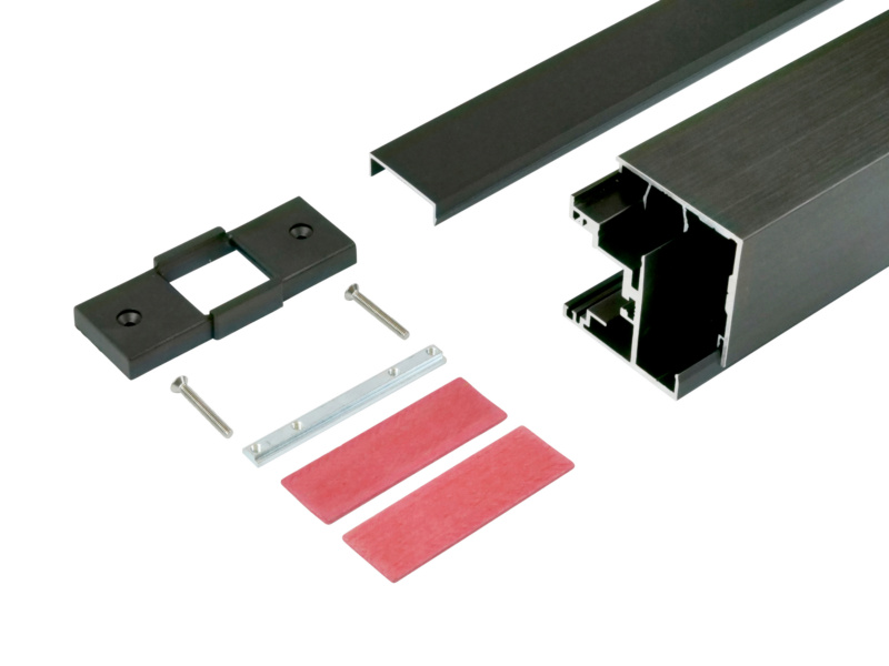 Anschlagkasten-Set ABILIT ANSHLGKAST-SET-SHIEBTR-ABILIT-SCHW-2600