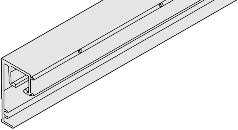 Einfachlaufschiene für Schiebetürbeschlag-Set REDOSLIDE Z40-G