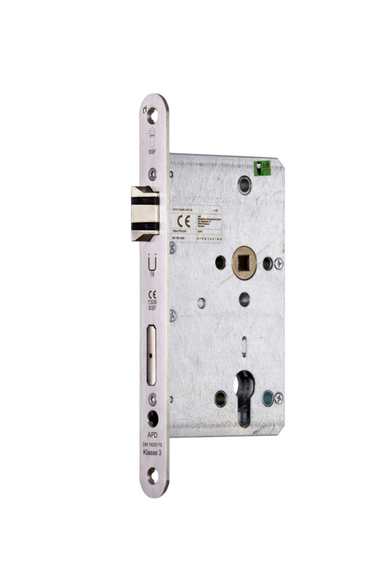 Panik-Einsteckschloss FH 61 EINSTESHL-FH61-APD-PZ-DIN/LE-A2-FF-65-24