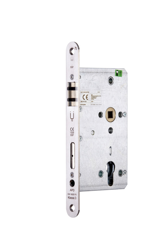 Panik-Einsteckschloss FH 61 EINSTESHL-FH61-APD-PZ-DIN/RE-A2-FF-65-24
