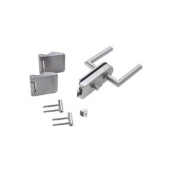 Glastür-Set Premium Form A GLASTR-SET-A-WC-A405-(BA-3TLG)-A2-MATT