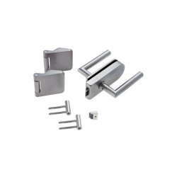 Glastür-Set Premium Form A GLASTR-SET-A-UV-A405-(BA-3TLG)-A2-MATT
