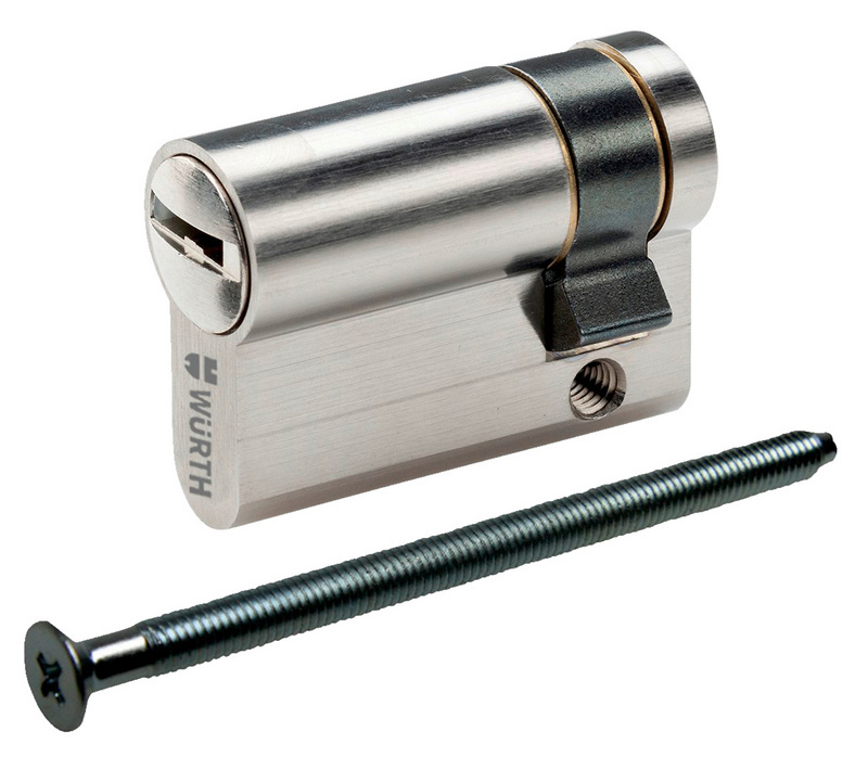 Profil-Halbzylinder W10KG HALBZYL-W10KG-VS-GS-ERSTANLG-(NI)-65X10