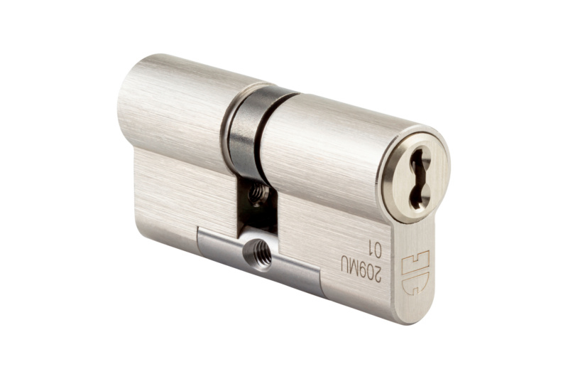 Profil-Doppelzylinder 4 KS DPZYL-4KS-ERSTANLG-(NI)-27X61MM