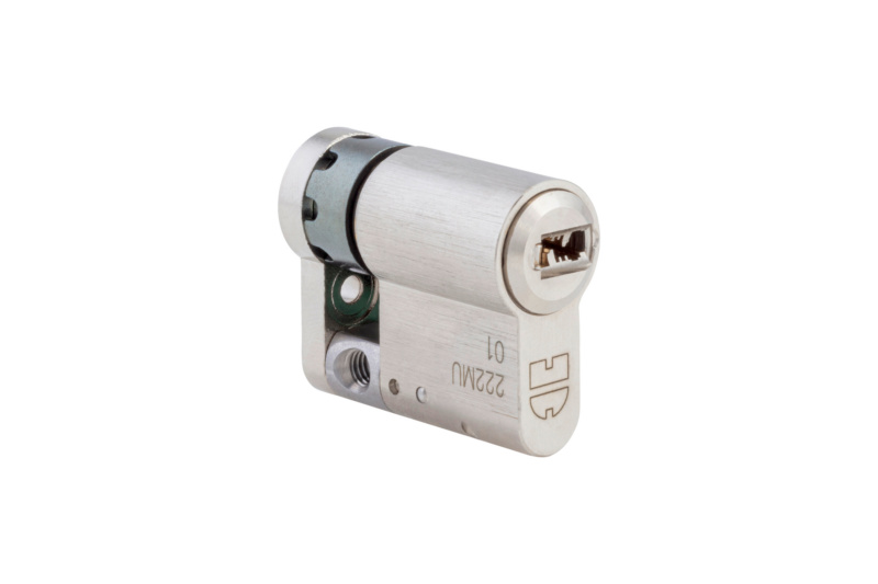 Profil-Halbzylinder Akura 44 HALBZYL-AKURA44-ERSTANLG-(NI)-70X10MM