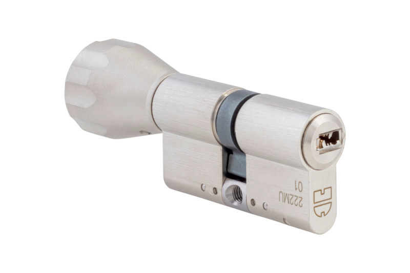 Profil-Knaufzylinder Akura 44 KNFZYL-AKURA44-ERSTANLG-(NI)-40X40MM