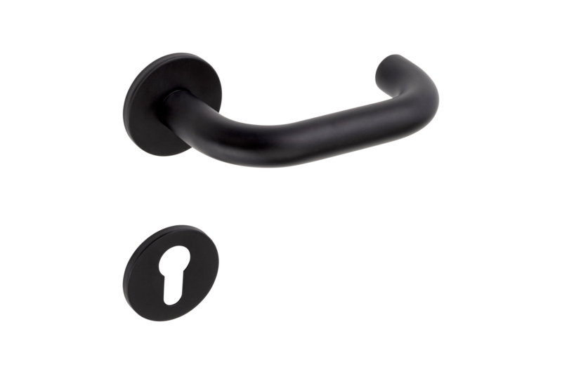 Türdrücker A 252 TD-A2-A252-CLICKFIX-ROS-PZ-BLACK-SAT