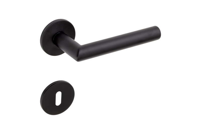 Türdrücker A 255 TD-A2-A255-CLICKFIX-ROS-BB-BLACK-SAT
