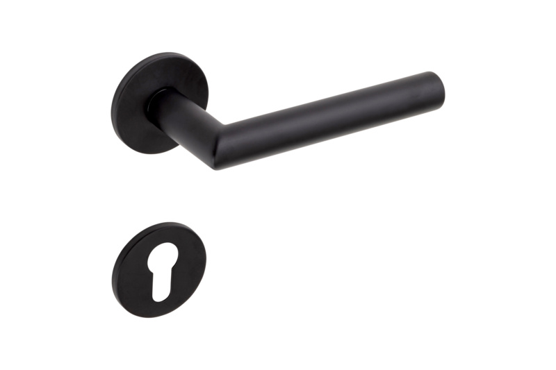 Türdrücker A 255 TD-A2-A255-CLICKFIX-ROS-PZ-BLACK-SAT
