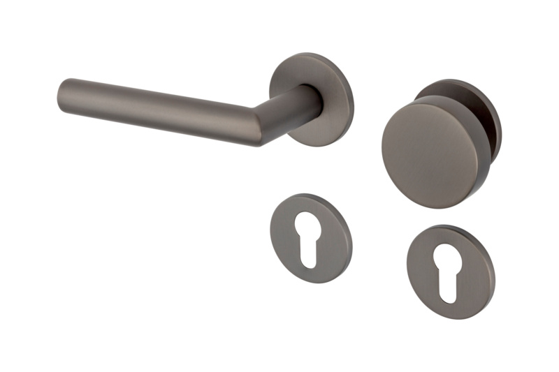 Türdrücker A 255 TD-A2-A255-CLCKFX-ROS-WE-PZ-L-TITAN-SATI