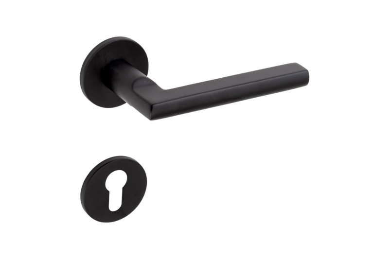 Türdrücker A 267 TD-A2-A267-CLICKFIX-ROS-PZ-BLACK-SATIN