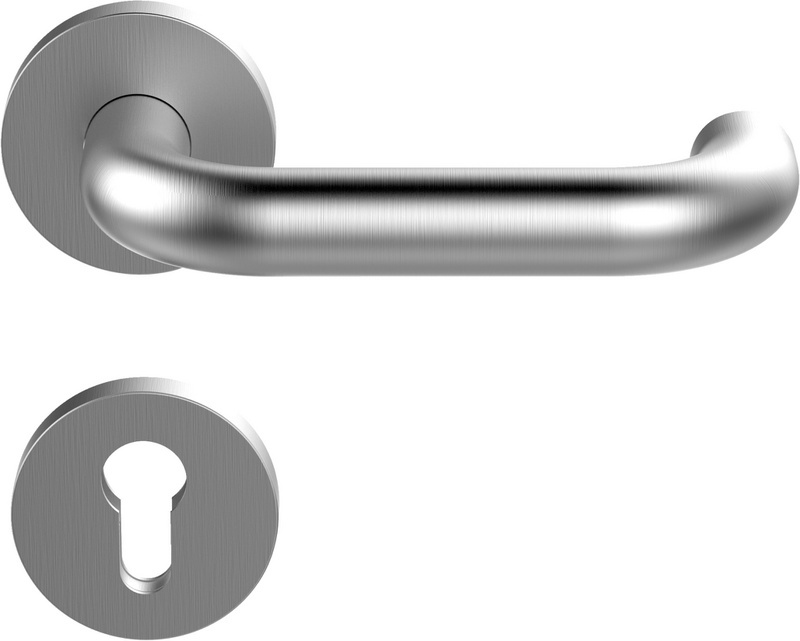 Türdrücker A 602 FS TD-A2-A602/FS-WE-ROS-PZ-R-MATT