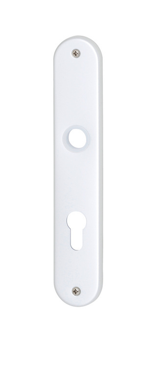 Langschildpaar AL 12 TD-ALU-AL12-LANGSHLD-OVAL-PZ-F1/SILBER