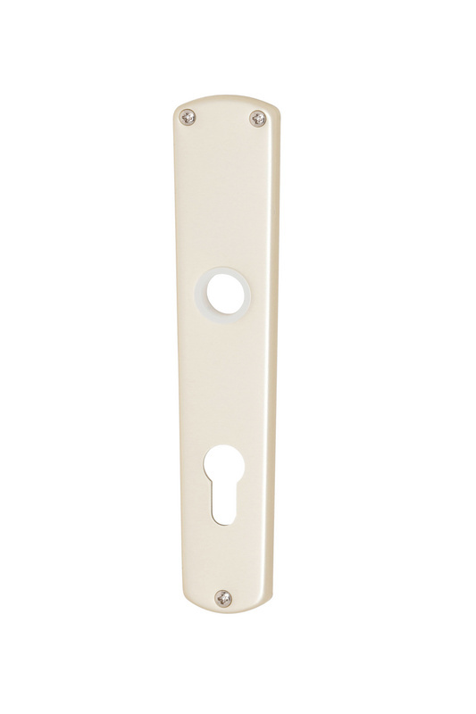 Langschildpaar AL 10 TD-ALU-AL10-LANGSHLD-PZ-F2/NEUSILBER