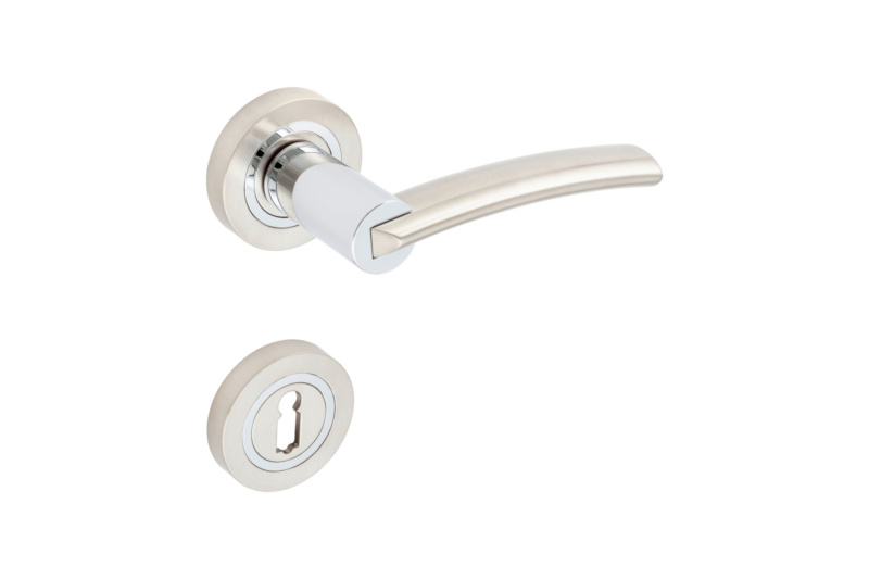 Türdrücker ZD 33 Rosettengarnitur TD-ZD33-ROS-BB-(CR)-POL-(A2-OPTIK)