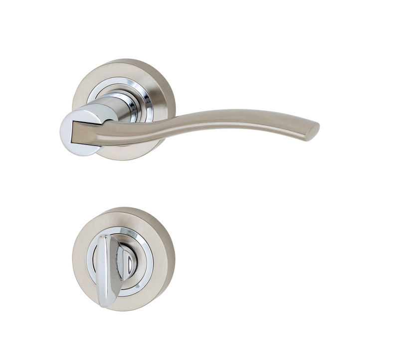Türdrücker ZD 34 Rosettengarnitur TD-ZD34-ROS-WC-(CR)-(A2-OPTIK)