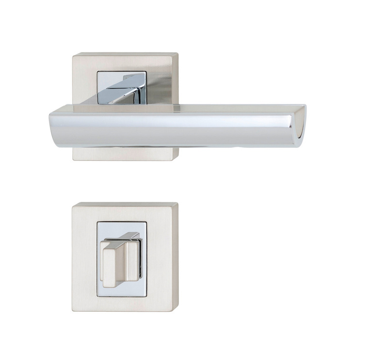 Türdrücker ZD Nuevo Rosettengarnitur TD-ZD-NUEVO-ROS-WC-(CR)-(A2-OPTIK)