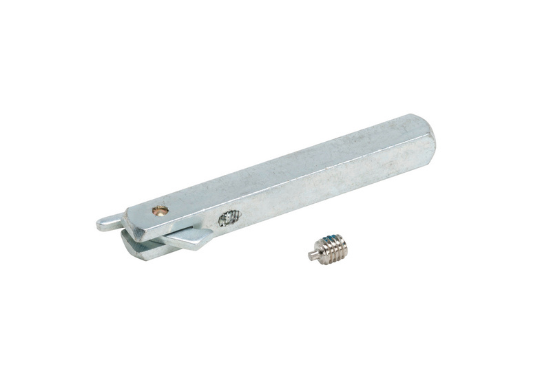 Hakenwechselstift HAKWESTI-F.TRGARNI-LOTL-ST-(ZN)-9X65MM
