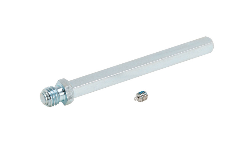 Wechsellstift 9 mm mit M12 Gewinderolle und excentrischer Bohrung