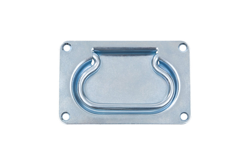 Kistengriff Typ C KISTGRF-EINLASS-ST-(ZN)-BLAU-140X90MM