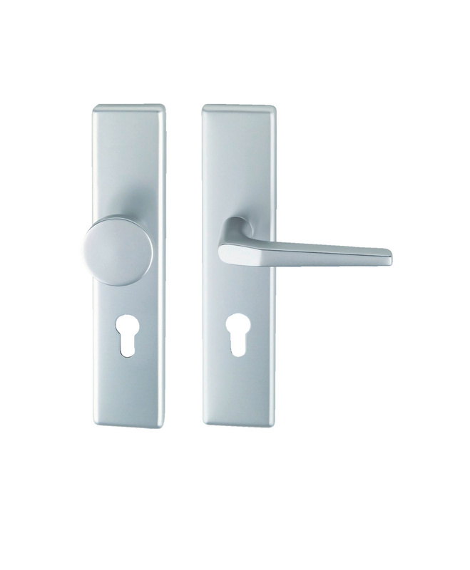 Aluminium-Schutzbeschlag S 31 SBS-ALU-S31-WE-PZ-72-12-F1/SILBER