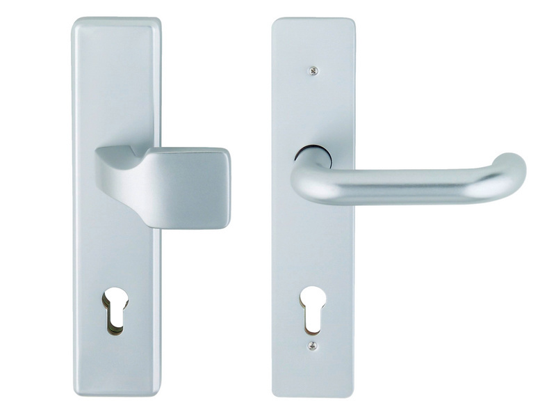 Aluminium-Schutzbeschlag S 33 SBS-ALU-S33-ES1-WE-PZ-72-11-F1/SILBER