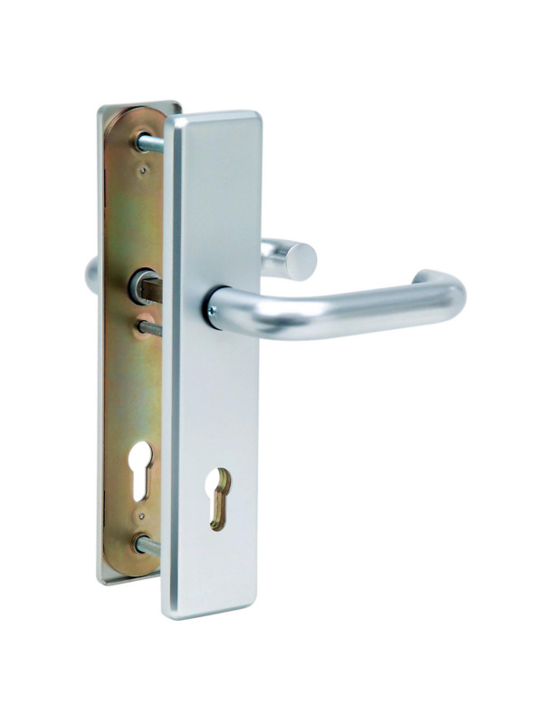 Aluminium-Schutzbeschlag S 33 SBS-ALU-S33-ES1-DD-PZ-72-11-F1/SILBER