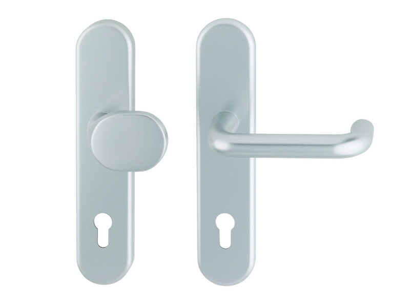 Aluminium-Schutzbeschlag  S 40 SBS-ALU-S40-ES1-WE-PZ-92-12-F1/SILBER