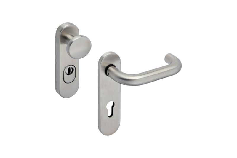 Edelstahl-Schutzbeschlag S 22 SBS-A2-S22/FS-ES1-WE-ZA-72-14-MATT