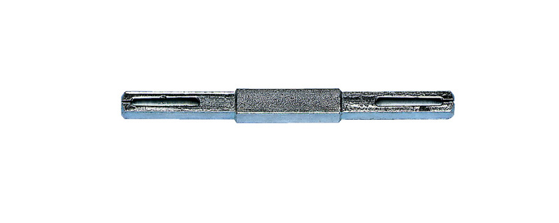 Vierkant-Spaltstift 10 mm beidseitig abgesetzt auf 8mm