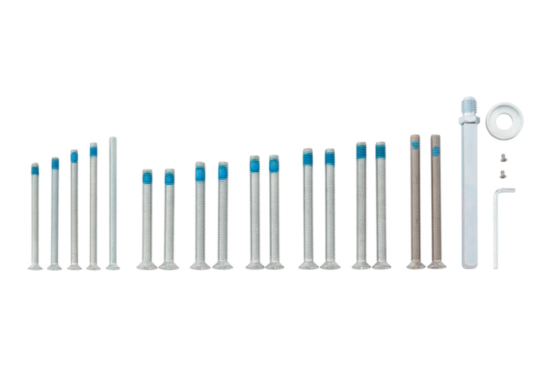 Befestigungssets für Schutzbeschläge
