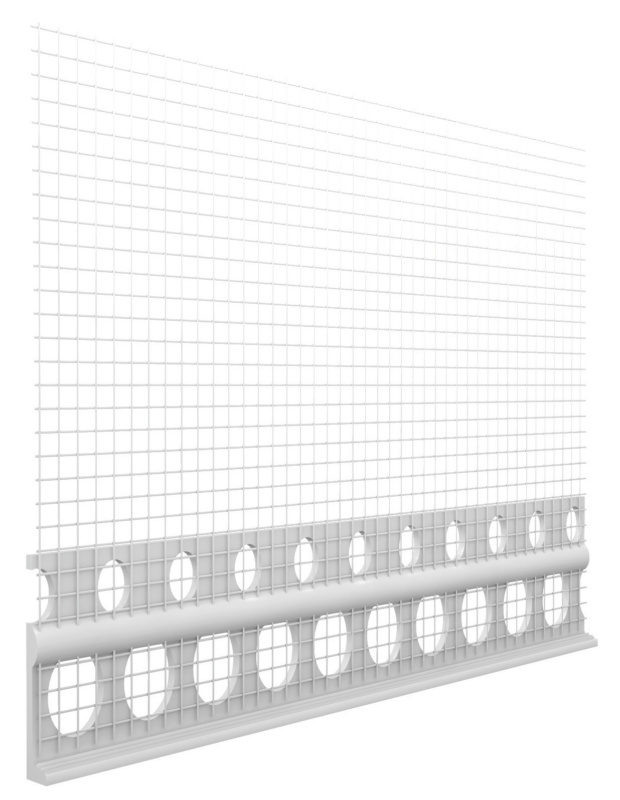 Abschlussprofil mit Abzugskante ABSHLPRFL-GWB-3MM-L2M