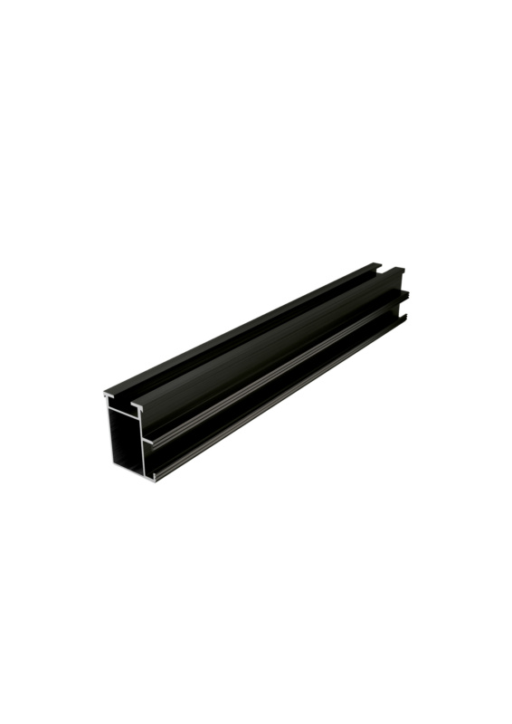 Montageschiene 47 x 37 47x37x3150 mm Aluminium (EN-AW-6063 T6)