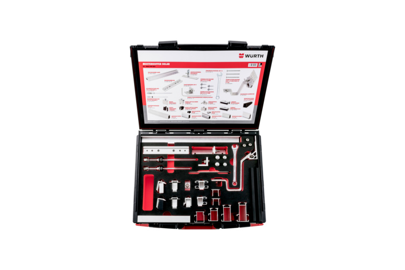 Musterkoffer Solar-Befestigungssystem MUSTERKOFFR-F.SOLBEF
