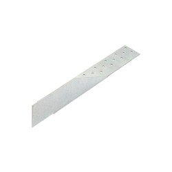 Rückenplatte 65 x 380 x 2 mm für Zuganker zweiteilig