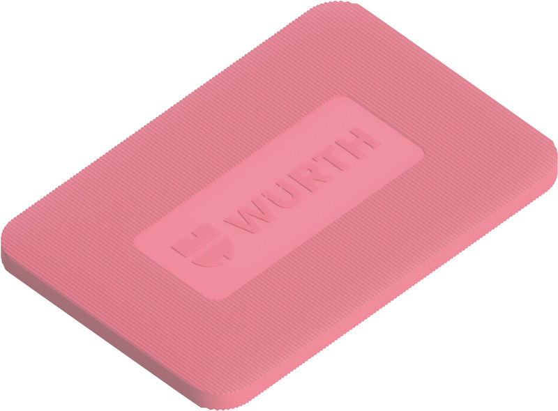 Montageklotz MNTGKLTZ-PP-ROT-60X40X3MM