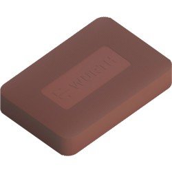 Montageklotz MNTGKLTZ-PP-BRAUN-60X40X10MM