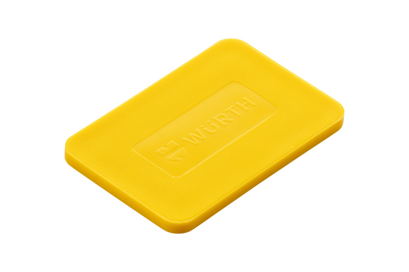 Montageklotz MNTGKLTZ-PP-GELB-60X40X4MM