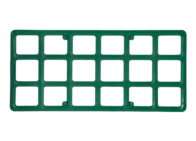 Gitterdistanzklotz DISTKLTZ-GITTER-KST-BLAU-160X75X2MM