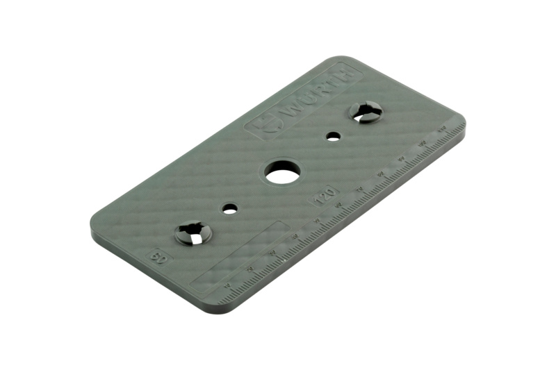 Montageklotz XL MNTGKLTZ-XL-GRUEN-60X120X5MM