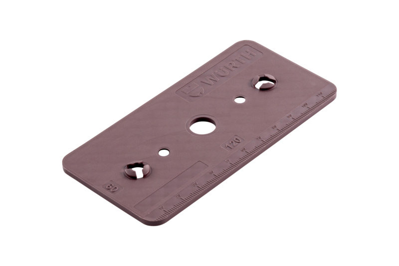 Montageklotz XL MNTGKLTZ-XL-ROT-60X160X3MM