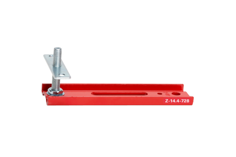 Fenstermontageschiene W-ABZ FEMNTG-W-ABZ-D138-10-40-M.SHR-M8-ROT