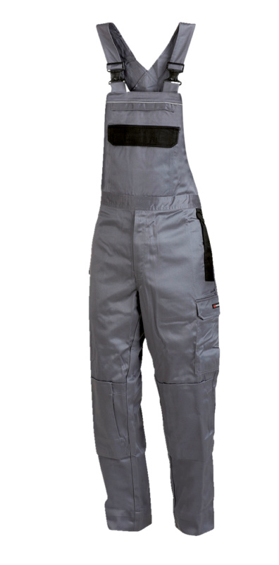 Multinorm Latzhose MULTINORM LATZHOSE GRAU/SCHWARZ 46