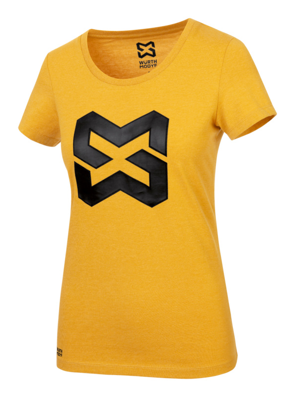 Arbeits T-Shirt Logo IV Damen T-SHIRT LOGO IV DAMEN SENFGELB L