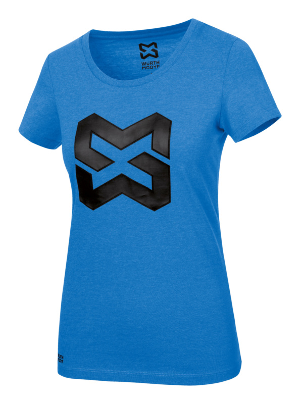 Arbeits T-Shirt Logo IV Damen T-SHIRT LOGO IV DAMEN ROYALBLAU XL