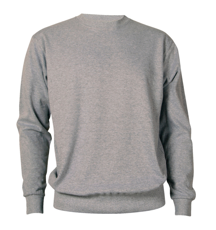 Basic Sweatshirt STX SWEAT ST702 OXFORD GRAU L