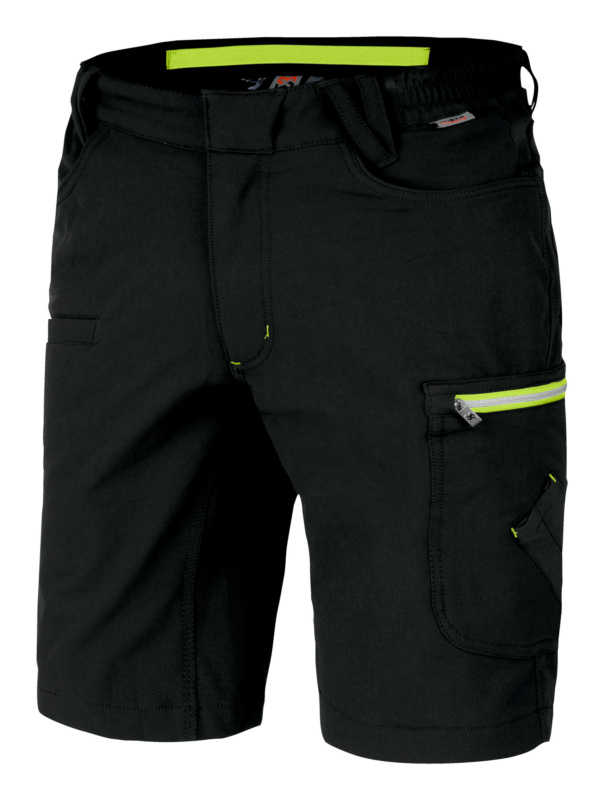 Stretch Evolution Shorts BERMUDA STRETCH EVOLUTION ANTHRA/LIME 40