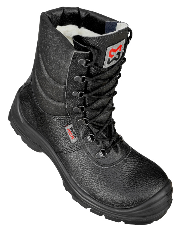 AS S3 Winter Sicherheitsstiefel BAUSTIEFEL GEFUETTERT AS S3 SCHWARZ 44