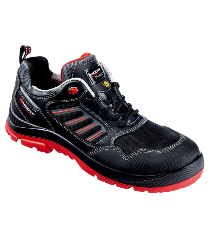 Sport Plus S3 FLEXITEC®  Sicherheitsschuh HALBSCHUH SPORT PLUS ESD S3 W12 SWZ 38