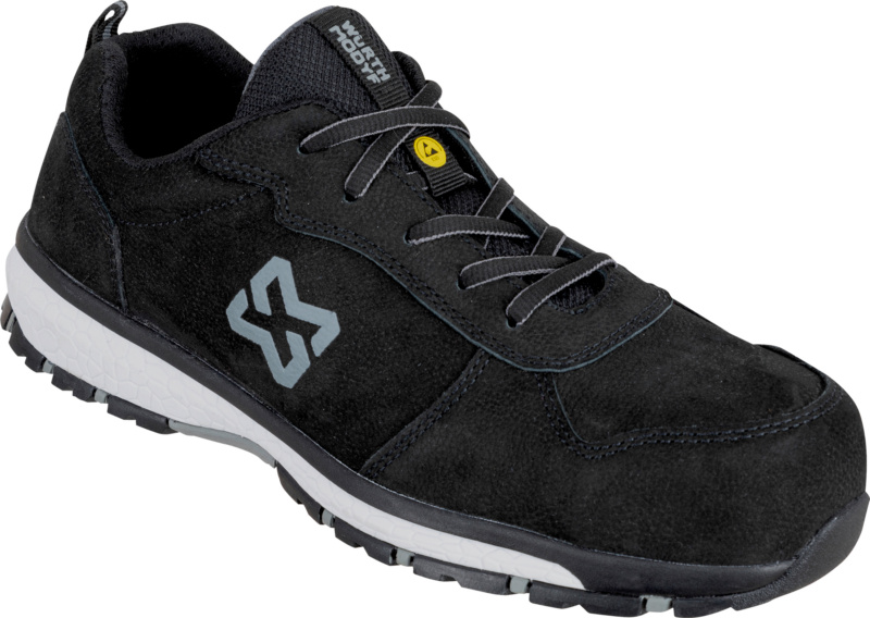 Sicherheitshalbschuh S3 Caracas ESD HALBSCHUH CARACAS NUBUK S3 SCHWARZ 35